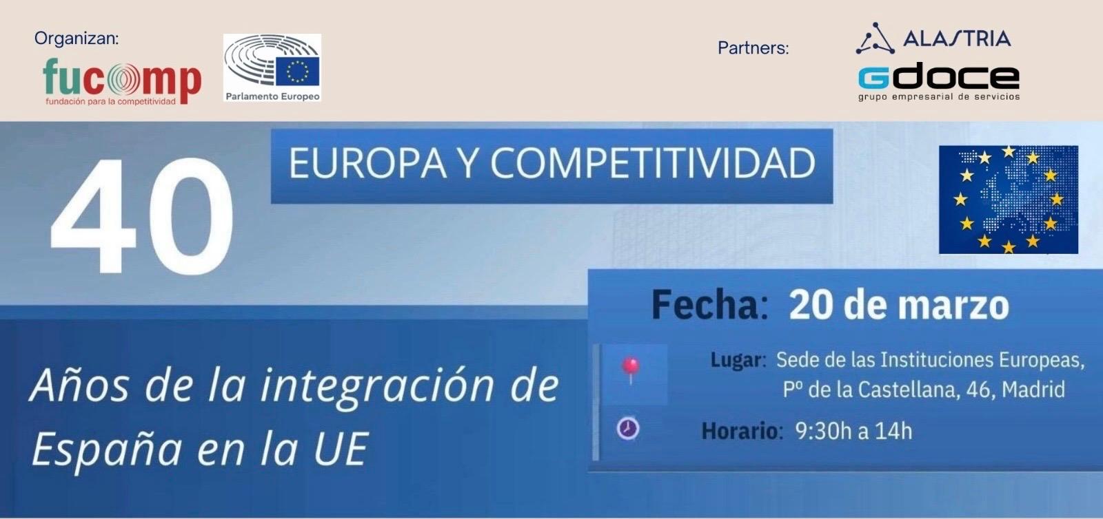 Save the Date Europa y Competitividad